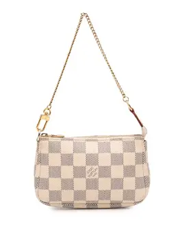Louis Vuitton Pre-Owned: Белая сумка 