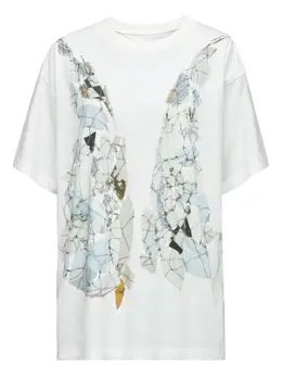 MM6 Maison Margiela: Хлопковая футболка 
