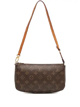 Louis Vuitton Pre-Owned: Коричневая сумка 