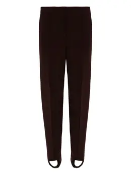 Victoria Beckham: Тёмные брюки 