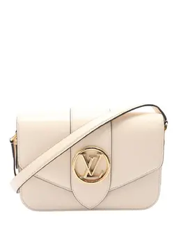 Louis Vuitton Pre-Owned: Белая сумка через плечо 