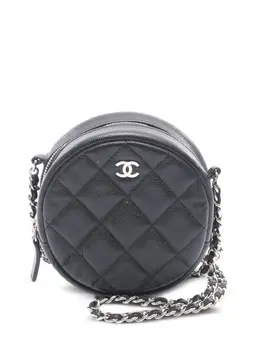 CHANEL Pre-Owned: Чёрная сумка 