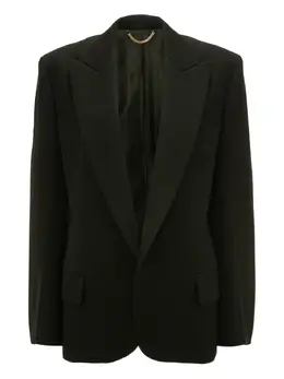 Victoria Beckham: Чёрная куртка 