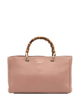 Gucci Pre-Owned: Розовая сумка-шоппер 