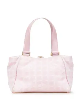 CHANEL Pre-Owned: Розовая сумка-шоппер 