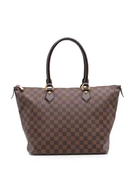 Louis Vuitton Pre-Owned: Коричневая сумка-шоппер 