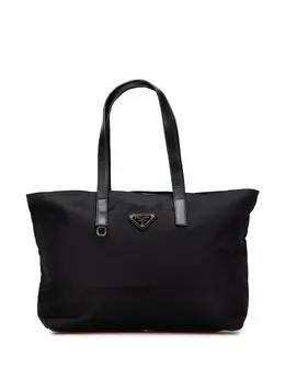 Prada Pre-Owned: Чёрная сумка-шоппер 