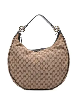 Gucci Pre-Owned: Коричневая сумка 