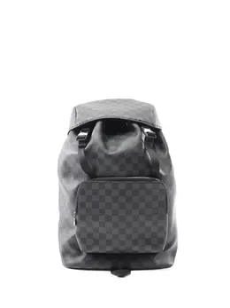 Louis Vuitton Pre-Owned: Чёрный рюкзак 