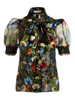 alice + olivia: Чёрная блуза 