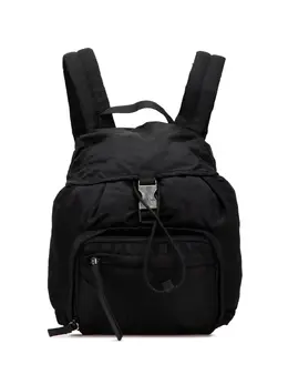 Prada Pre-Owned: Чёрный рюкзак 