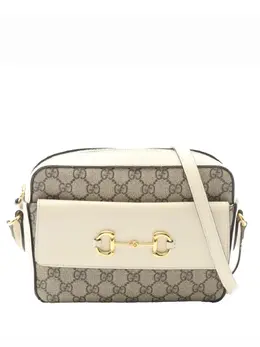 Gucci Pre-Owned: Коричневая сумка через плечо 