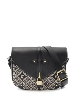 Louis Vuitton Pre-Owned: Чёрная сумка через плечо 