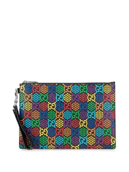 Gucci Pre-Owned: Чёрный клатч 