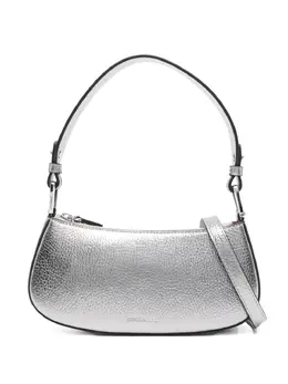 Coccinelle: Серебристая сумка 