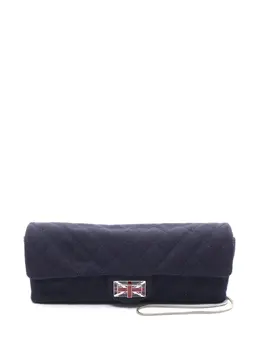 CHANEL Pre-Owned: Голубая сумка 