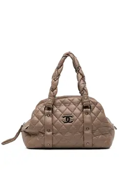 CHANEL Pre-Owned: Коричневая сумка 