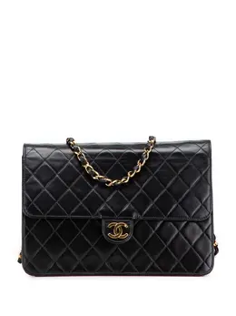 CHANEL Pre-Owned: Чёрная сумка 