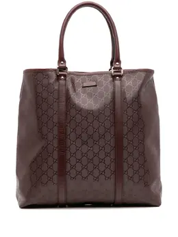 Gucci Pre-Owned: Красная сумка-шоппер 