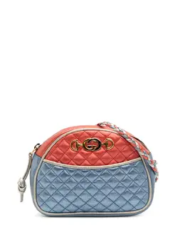 Gucci Pre-Owned: Голубая сумка через плечо 