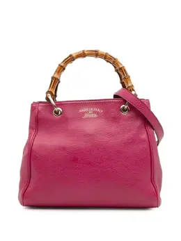 Gucci Pre-Owned: Розовая сумка-шоппер 