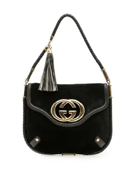 Gucci Pre-Owned: Чёрная сумка 
