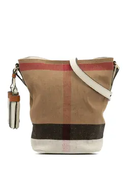 Burberry Pre-Owned: Коричневая сумка 
