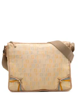 Fendi Pre-Owned: Коричневая сумка через плечо 