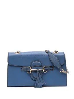 Gucci Pre-Owned: Голубая сумка 