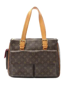 Louis Vuitton Pre-Owned: Коричневая сумка 