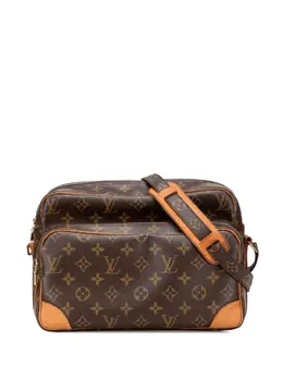 Louis Vuitton Pre-Owned: Коричневая сумка через плечо 