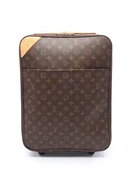 Louis Vuitton Pre-Owned: Коричневая дорожная сумка 