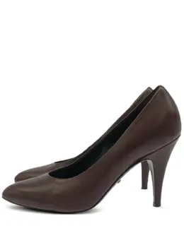 Gucci Pre-Owned: Бордовые туфли 