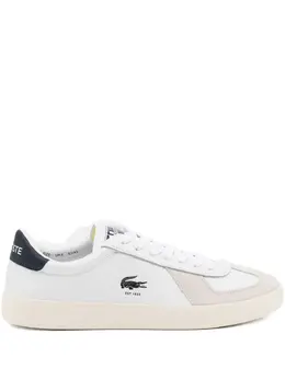 Lacoste: Белые кроссовки 