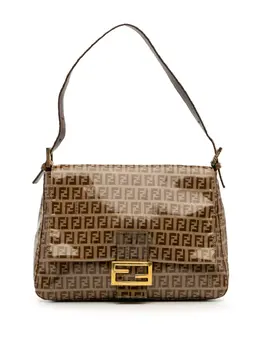 Fendi Pre-Owned: Коричневая сумка 