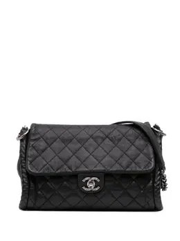CHANEL Pre-Owned: Чёрная сумка 