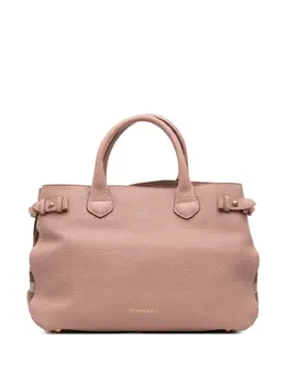 Burberry Pre-Owned: Розовая сумка 
