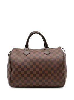 Louis Vuitton Pre-Owned: Коричневая сумка 