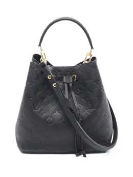 Louis Vuitton Pre-Owned: Чёрная сумка 