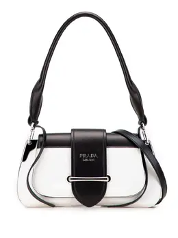 Prada Pre-Owned: Двухцветная сумка 