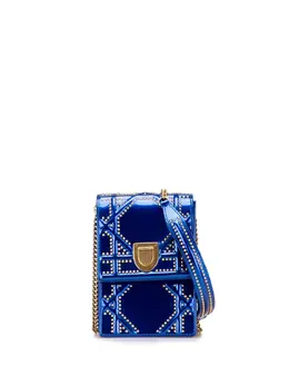Christian Dior Pre-Owned: Голубой клатч 