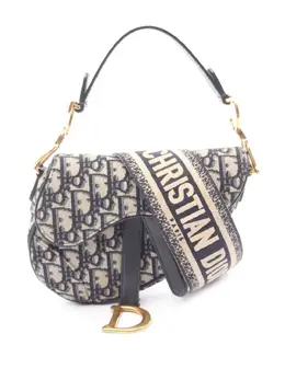 Christian Dior Pre-Owned: Голубая сумка 