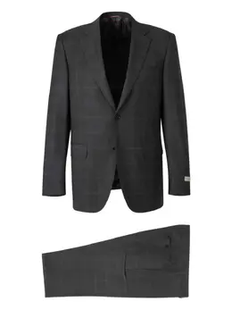 Canali: Тёмный костюм 