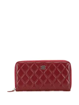 CHANEL Pre-Owned: Красный кошелёк 