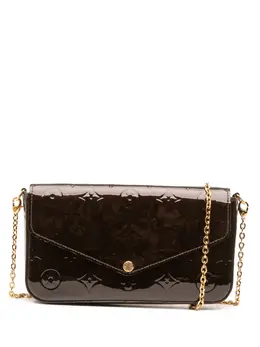 Louis Vuitton Pre-Owned: Фиолетовая сумка через плечо 