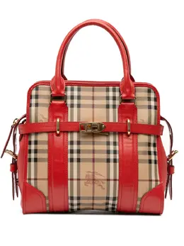 Burberry Pre-Owned: Коричневая сумка 