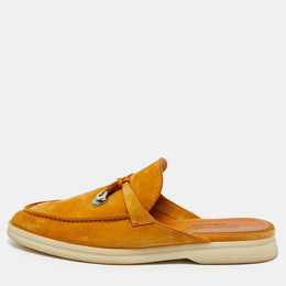 Loro Piana: Светлые сабо 