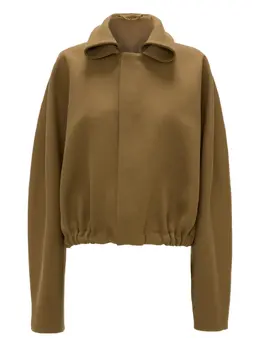 Victoria Beckham: Бежевая куртка 