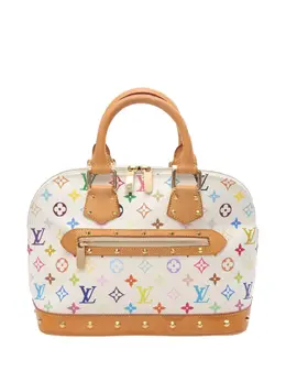 Louis Vuitton Pre-Owned: Белая сумка 