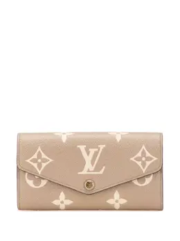 Louis Vuitton Pre-Owned: Двухцветный кошелёк 